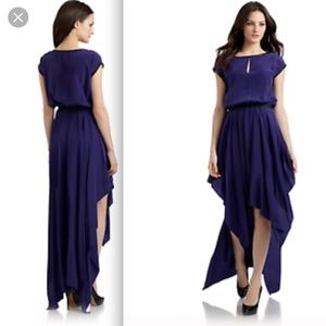 Cut25 Yigal Azrouel silk and leather dress